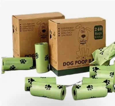 Individuelle, biologisch abbaubare Hundekotbeutel
