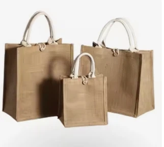 Jute -Einkaufstasche